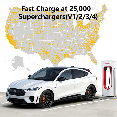 Nacs To Ccs Adapter For Electric Vehicles Providing Zero Stress Plug And Go Supercharger Access With Badass Build Quality And Reliable 500 Amp Dc Fast Charging That Keeps You Rolling Smoothly Everywhere at charging station with map.