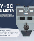 Digital Pupil Distance Meter PD Meter With Pupilometer For Eyeglasses Optical Precision Tool High Accuracy PD Measurement Electronic Pupil Distance Gauge Eye Care Instrument With Smart Sensor front view with digital display and adjustment knobs