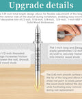 Upgraded Double Headed Skirting Seamless Nails For Interior Baseboard And Mdf Trim With No Sweat Smooth Install and Solid Grip 1 Inch detailed view showing 1-inch threaded design for easy installation.