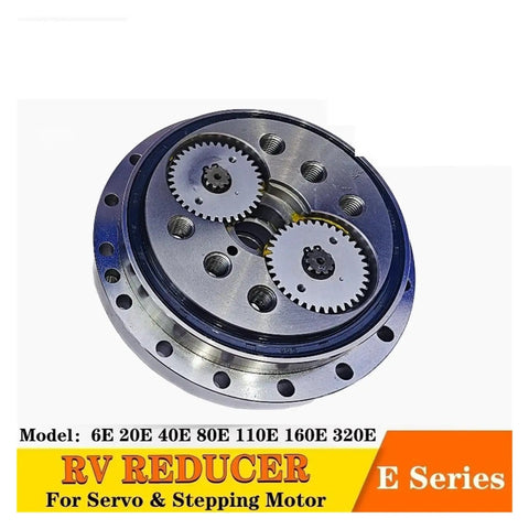 High precision RV reducer model 6E 20E with gears for Servo Motor. Ideal for industrial automation and teaching robots.