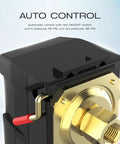 Air Compressor Pressure Switch 90-125 PSI 26A With 1/4 NPT Thread Single Port showing red ON/OFF switch auto control