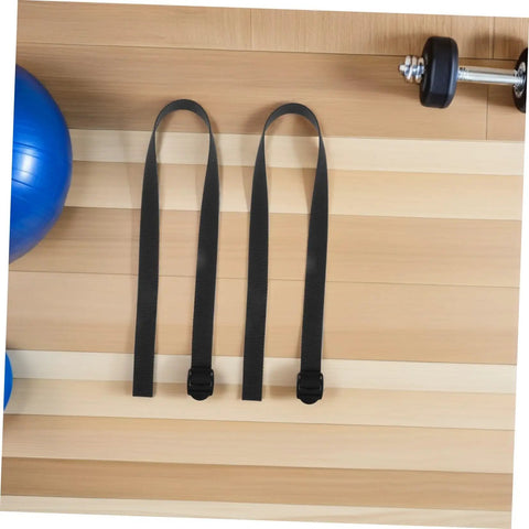4 Pack Rowing Machine Foot Straps Replacement Nylon Pedal Straps With Non Slip Padding And Adjustable Elastic Fit For All Major Machines Easy Install Premium Comfort For Training Sessions