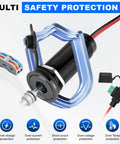 Upgraded 12V Power Adapter For Starlink Mini Recessed Mount Plug And Play Converts 12V 24V To 30V Step Up Waterproof Power Supply