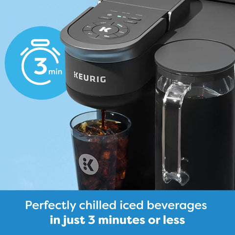 Your Go To Single Serve Coffee Maker For Hot Or Iced Brews, QuickChill And MultiStream Tech Delivers Cold Coffee In Minutes dispenser