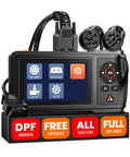 Heavy Duty Truck Diagnostic Scanner With DPF Regen And Forced Reset For Paccar And Detroit Engines Full System Diesel Diagnostics Code Reader Pro OBD2 HDOBD Tool For Commercial Rigs with adapters