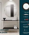 Bathroom with 12 Pack Bronze Surface Mount LED Ceiling Light 6 Inch Dimmable Downlight, accessories displayed on the side