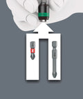 Kraftform Bitholding Screwdriver With Rapidaptor And Three And A Half Inch Bit Pouch 17 Piece Multi Tool Kit in use