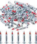 Heavy Duty 60 Piece One Eighth Inch Forty Six Millimeter Zinc Plated Steel Molly Bolt Drive Wall Anchors Set With Screws Rust Resistant For Strong Drywall Mounting And Secure Fixture Installations