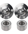Front Wheel Hub Bearing Assembly Bolt-On For Toyota Highlander Camry Solara AWD Fit 2001-2005 Highlander 3.0L 3.3L