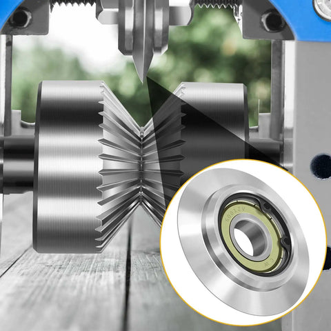 Upgraded Replacement Blade For Wire Stripping Machine Solid 65Mn Spring Steel With Reusable Two Way Bearings Swaps Easy Built Tough Electrician Game Changer