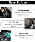 Windshield Washer Fluid Cap Replacement 2 Pack That Fits Chevy Buick GMC Cadillac Camaro Silverado Cruze Bolt EV Envision Encore ATS And More OEM 12767700 13227300 1450270 installation guide infographic