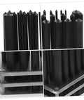 Cylindrical Transfer Punch With Base Maintenance Tool Pro Grade Durable Design, steel punches in a metal stand