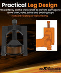 Beefed Up Heavy Duty Truck U Joint Puller Set and Bearing Cup Installer practical leg design illustration