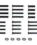Real Deal Tv Stand Leg Hardware Kit includes heavy duty machine bolts and flat washers for easy TV assembly.