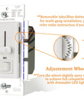 In-Wall Dimmer Switch for LED, CFL, and Incandescent Lights, No-Fuss Single Pole and 3-Way Ready, 600W Incandescent and 150W Dimmable LED
