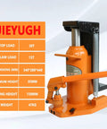 Rock Solid Hydraulic Claw Jack Featuring Dual Lift Capacities And Fast Spring Reset For No Sweat Auto Lifting Tasks That Clears Five Ton Loads Easily, 30T top load, compact design.