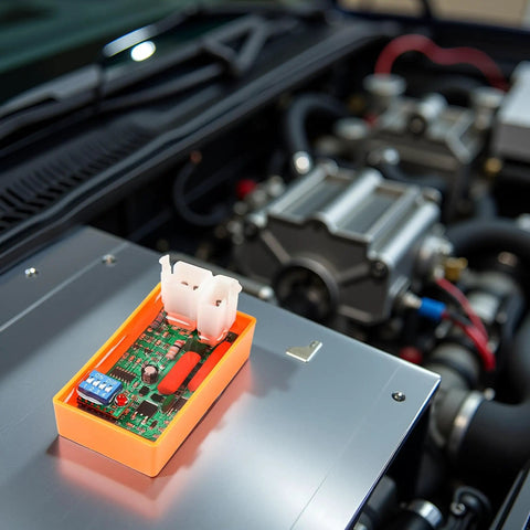 Universal 5 Pin AC CDI Ignition Box With Dual Plug All In One Adjustable CDI Module For Go Karts Dirt Bikes ATVs And Powersports