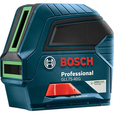 Beefy Outdoor Green Cross Line Laser Level With 75 Ft Range, Self Leveling, Horizontal And Vertical Modes, Electronic Laser