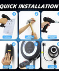 Quick installation guide for Level 2 EV Charger For Home Use, 11.5kW Fast 50A Charging Station With 27.3ft Cable, J1772 Wall Charger.