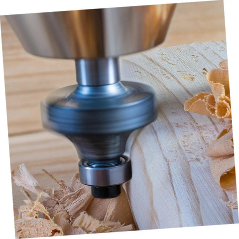 Router Bit Ball Bearings Kit With Top Mounting Bearings, Screws And Wrench For DIY Woodworking Repair, cutting wood
