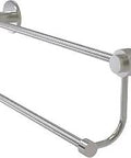 36 Inch Double Towel Bar In Satin Nickel Finish With Concealed Mounting Hardware Solid Brass Build For A No Fuss Clean Look In Your Bath