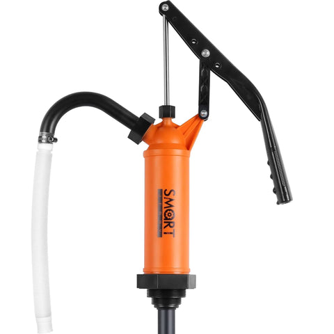 Heavy Duty 55 Gallon Drum Pump For Def Fluid Transfers And Barrels With Grippy Handle Design built tough for easy fluid transfers.