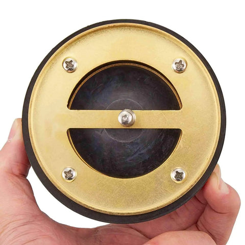 Internal Backwater Valve With Float Model Flood Guard For Three Inch Flood Drains Drain Backflow Preventer, brass construction