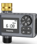 Heavy Duty Brass Water Timer For Outdoor Garden Hose With Rain Delay And Manual Mode Automatic Drip Irrigation Controller
