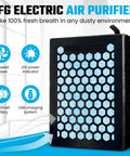 Fresh Air System For Any Mask Reusable Respirator With 4 Speed Fan Delivers Filtered Air For Dust Work Painting Welding