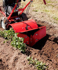 Hiller Furrower Kit for Rear Tine Rototillers with Mounting Hardware, Tilling Garden Soil, Compatible with Husqvarna