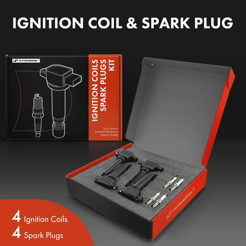 Mazda Ignition Coil Pack And Iridium Spark Plugs Set Of 4 For CX 5 CX 3 3 6 MX 5 Miata 2012 2021 open box display