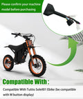 Ebike Controller Main Line Wire Harness for Display Compatibility shown with Tuttio Soleil01 bike and cable details.