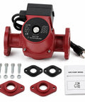 Reliable Replacement Water Circulator Pump For Baseboard Heat 115V power fractional hp motor and accessories for easy installation.