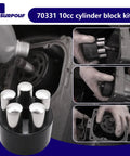 70331 10cc Block Kit For 10A Series Pumps Beefy Heavy Duty Hydraulic Block Kit Built For Rugged Equipment And Tough Workloads Keeps Your Machine Running Smooth And Extends Life., black 10cc cylinder block kit in pump assembly