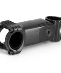 Close-up of ShockStop PRO Suspension Stem For Bikes, 90mm, 6° angle, designed for road and gravel bikes, in a durable black finish.