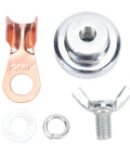 Heavy Duty Welding Magnetic Ground Clamp With Strong Holding Power For Fast Setup And Secure Fixture On Any Metal Work Surface To Boost Your Efficiency Today, parts including copper and metal fittings.