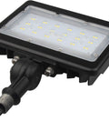 8 Pack Outdoor Led Flood Lights 30W 3000K Warm White Bronze Finish Tough As Nails Heavy Duty Waterproof Security Spotlights close-up view