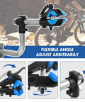 Wall Mount Bike Repair Stand for Road and Mountain Bikes, beefy adjustable clamp, folding arm, easy install on wall in outdoor setting.