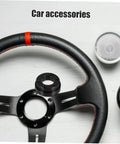 Racing Car Steering Wheel Adapter Plate And Riser Spacer For Pro Grade Control And Comfort on black steering wheel