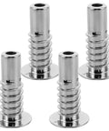 Built Tough Sofa Headrest Adjustment Hinge Screws 4 Pack Folding Lift Mechanism Hardware for recliner repair and installation.