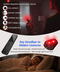 Privacy Pen Hidden Camera Detector With 4 In 1 Spy Camera Finder GPS Tracker Detector Anti Theft Alarm 6 Level Sensitivity 168 Hour Battery Life For Travel Hotel Home Car Office in hotel room