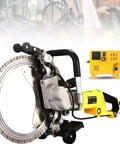 Heavy Duty Concrete Ring Saw Boasting 5000W Brushless Motor for masonry tasks, featuring a diamond blade and ergonomic handle.
