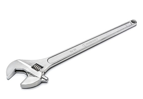 Adjustable Tapered Handle Wrench 24 Inch With Hex Jaw Design For Precise Tightening Ergonomic Grip And Comfortable Use Carded Packaging Built Tough