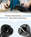 Collet Kit For Drill Chuck Fit For 3621 3621A 3620 RP0900K One And One Quarter HP, shown clamping and router in use.