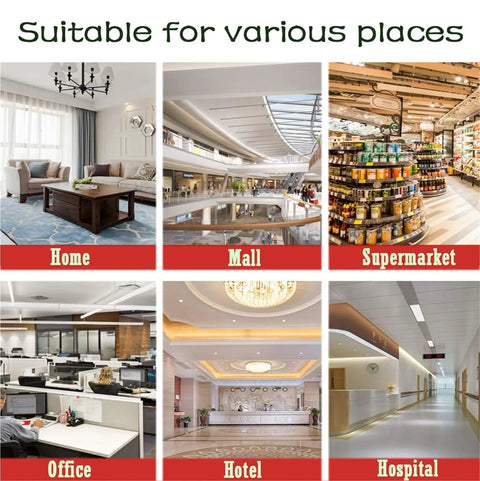 Wood Grain Cable Shield Cord Cover And Wire Management Raceways used in various spaces like home, mall, office, and hospital.