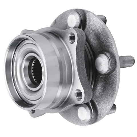 Front Wheel Bearing Hub Assembly For Toyota Prius 2004 To 2009, 5 Lug, 4 Bolt Square Flange, Non ABS, Replacement Hub And Bearing Kit