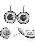 Six Piece Quartz Watch Movement Replacement Parts Kit Sl28 for Mechanical Wristwatch Repair DIY Tool with detailed components