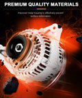 New Alternator Replacement For Pontiac Vibe 2003 2008 1.8L And Toyota Celica MR2 Corolla Matrix 2000 2008 1.8L L4 Engine with metal housing