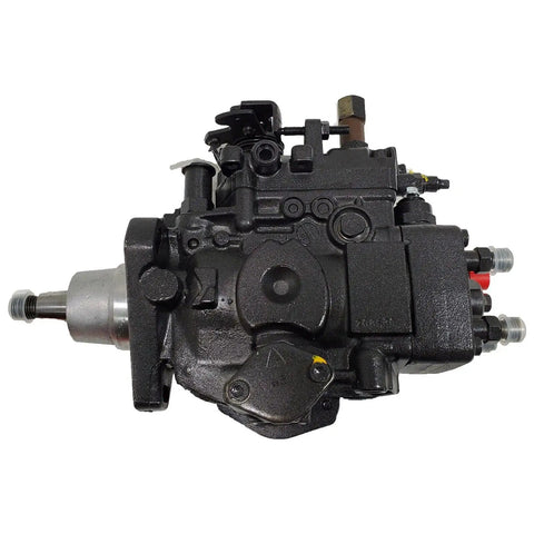 Premium Fuel Pump For 63 KW Nef Diesel Truck Engines, Straight Fit 0-460-424-302 With 504063449, black metal casing, side view.