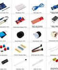 Beginner Arduino Starter Kit With R3 CH340 Board, 400 Point Breadboard, DHT11 Sensor, Soil Moisture Sensor, LEDs